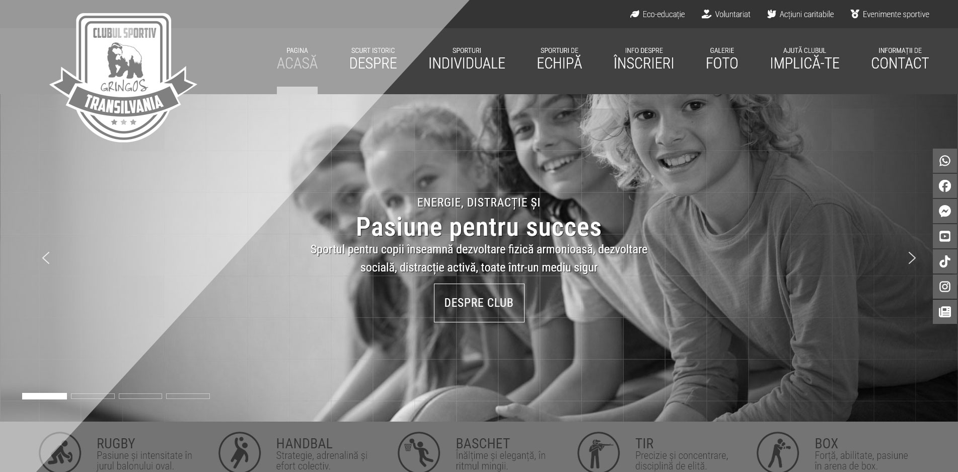 Portofoliu - Clubul Sportiv Gringos