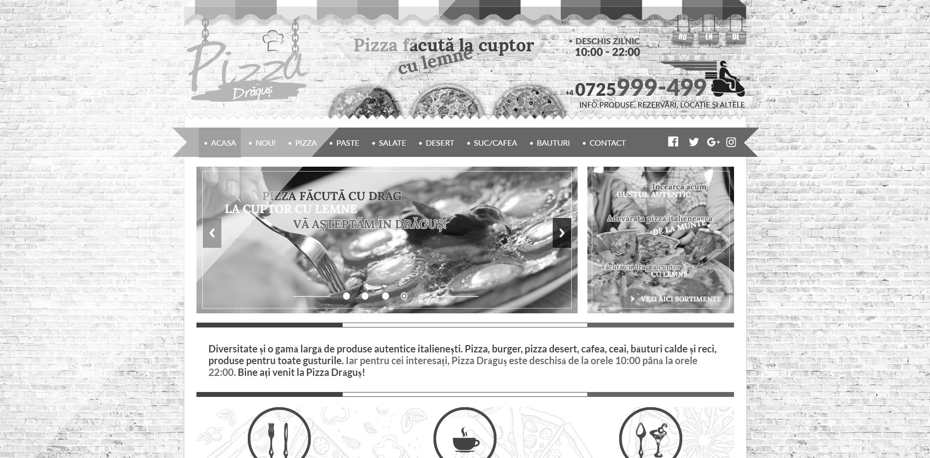 Portofoliu - Pizza Drăguș